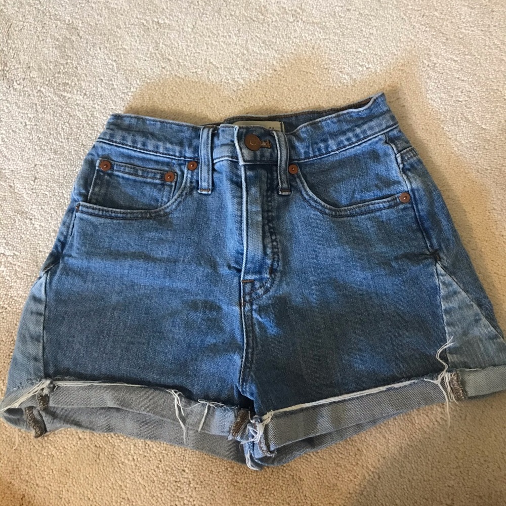 madewell jean shorts
